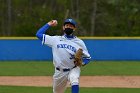 Baseball vs CGA  Wheaton College Baseball vs Coast Guard Academy during game one of the NEWMAC semi-finals playoffs. - (Photo by Keith Nordstrom) : Wheaton, baseball, NEWMAC